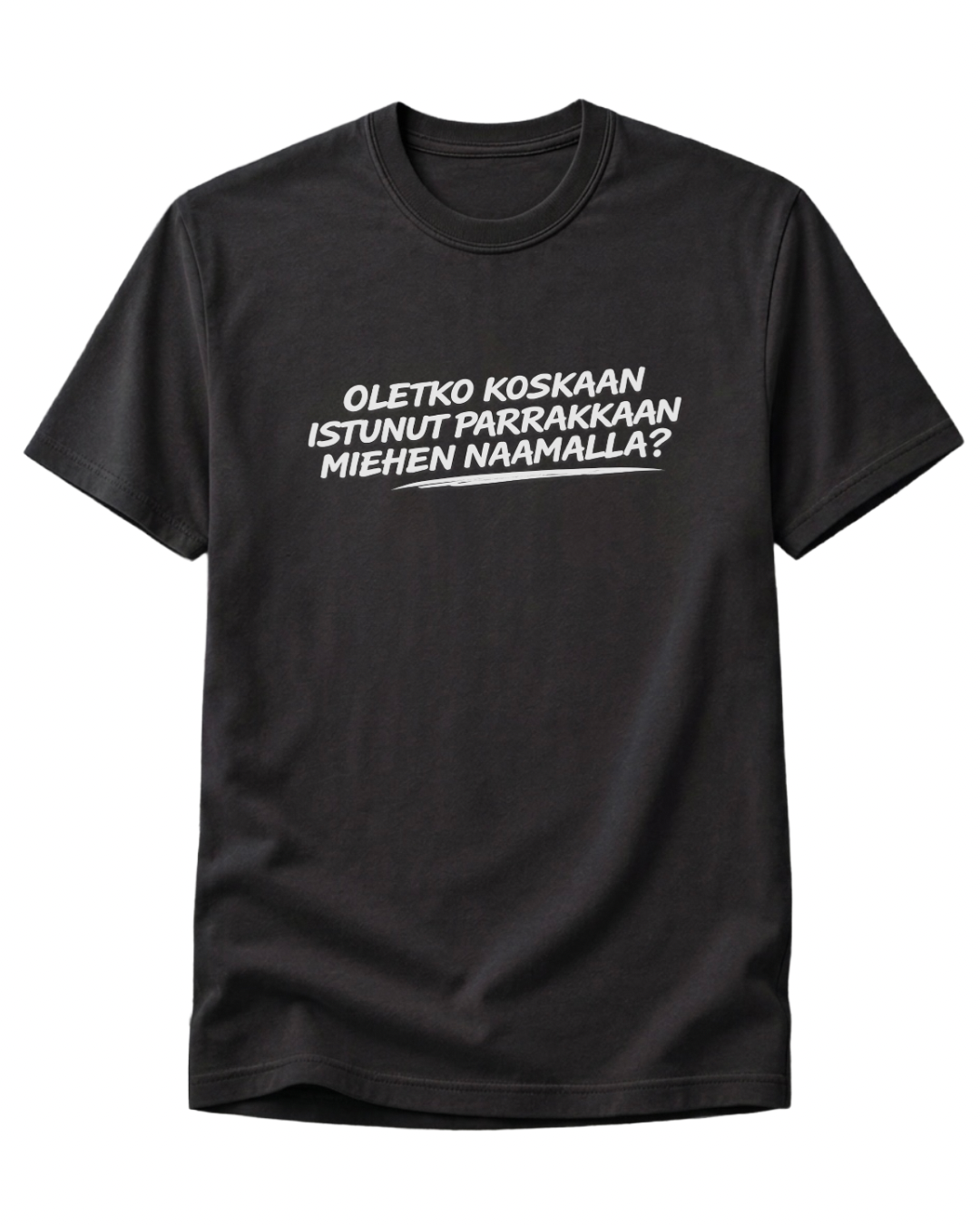 Oletko Koskaan Istunut Parrakkaan Miehen Naamalla T-Paita